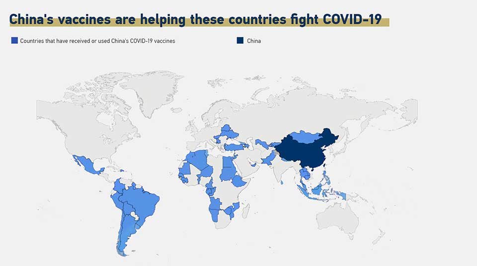         
        
            
            
        
    China Increases Vaccine Deliveries to Africa According to Latest Distribution Figures