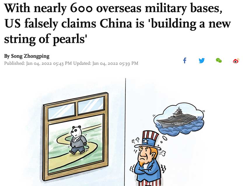         
        
            
            
        
    Chinese Propaganda Still Fuming Over Pentagon Claim that Beijing Wants to Build an Atlantic Military Base in Africa