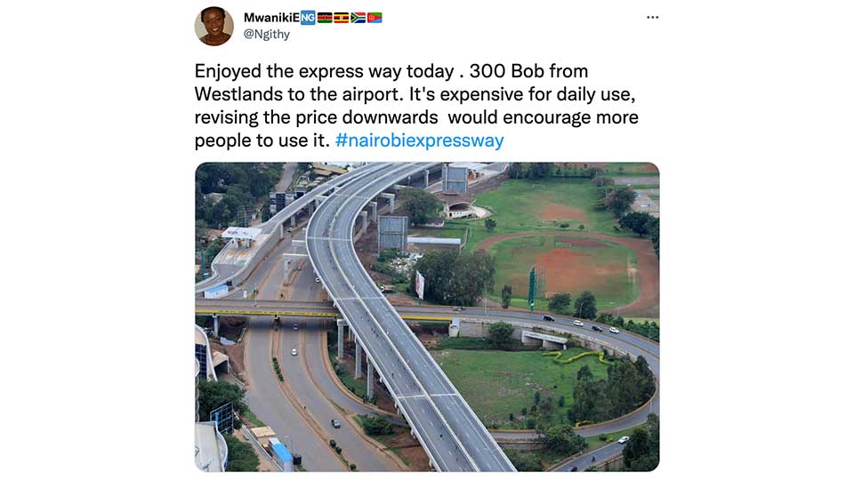         
        
            
            
        
    Kenya’s New Nairobi Expressway is Popular. Its Tolls? Not So Much