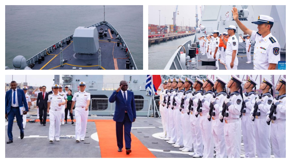         
        
            
            
        
    PLA Navy Tour of Africa Stops in the Republic of Congo