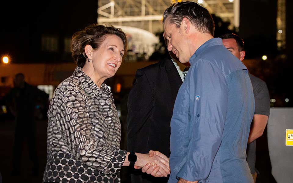         
        
            
            
        
    U.S. Defense Chief Visits Philippines Dogged by Scandal at Home