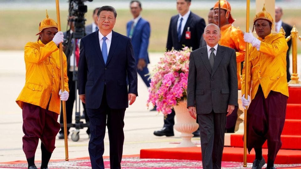 Chinese President Xi Jinping urged Phnom Penh to strengthen unity and “resolutely oppose” external interference during his state visit to Cambodia on Thursday, April 17, 2025