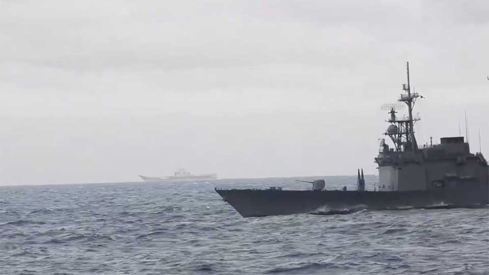 China condemns U.S.–U.K. Taiwan Strait transit, says PLA tracked and warned two warships as carrier Fujian continues trials.