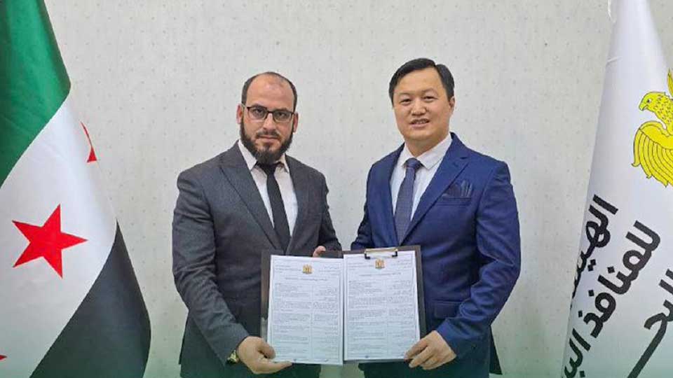         
        
            
            
        
    Syria and Chinese Company Sign Memorandum on Investment