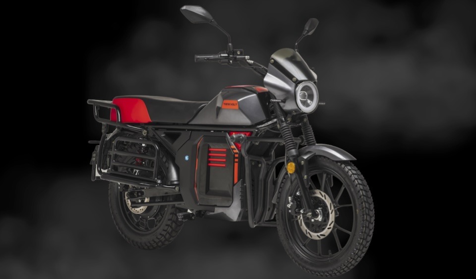 A grab of the TankVolt e-bike by Chinese smartphone giant behind Africa’s most popular mobile brands -Tecno, Infinix, and Itel. The company plans on replicating its smartphone success in Africa's electric motorcycle sector. Photo / TankVolt