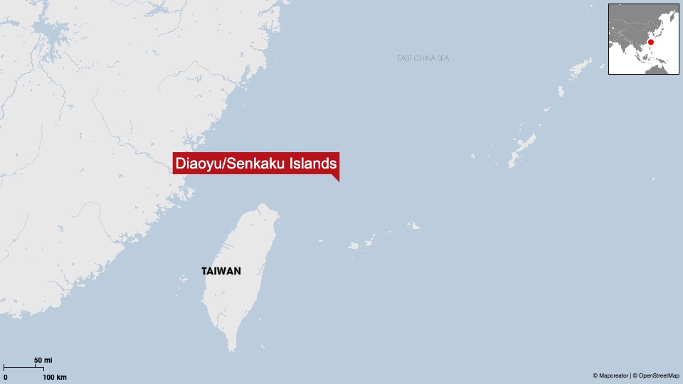         
        
            
            
        
    Japan Spots Chinese Ships Near Disputed Isles for Record 216 Straight Days