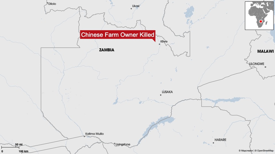 Chinese Community Alarmed as Ex-Worker Kills Boss in Zambia – Latest in Disturbing Trend