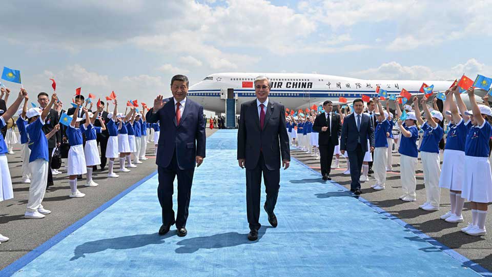         
        
            
            
        
    China’s Xi in Kazakhstan for Central Asia Summit