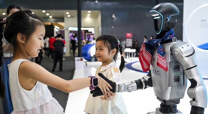 China Pins Hopes on Society-Wide AI Push to Add Jobs, Rejuvenate Economy