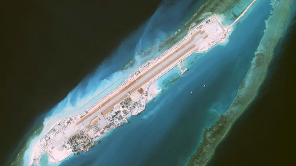        
        
            
            
        
    China Slams Vietnam Over Island-Building in South China Sea