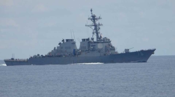 China condemned the USS Higgins for sailing near Scarborough Shoal just days after a China–Philippines at-sea pursuit