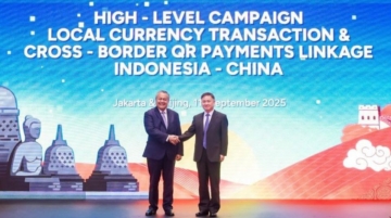 China-Indonesia launch Yuan–Rupiah local-currency settlements and a QR payments link; transactions hit $6.23b in Jan–Jul 2025.