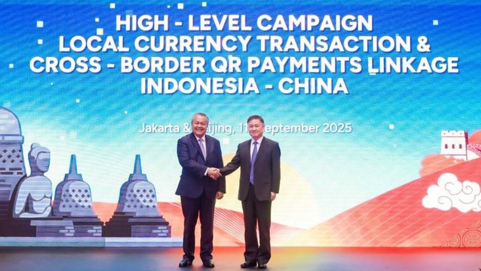 China-Indonesia launch Yuan–Rupiah local-currency settlements and a QR payments link; transactions hit $6.23b in Jan–Jul 2025.