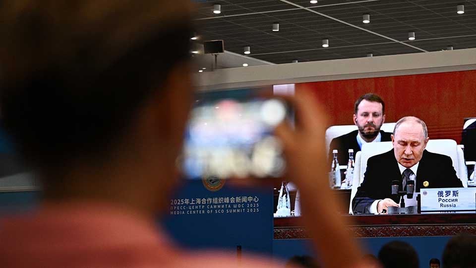         
        
            
            
        
    Putin Defends Ukraine Invasion at China Summit, Blames West