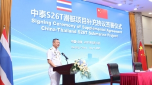 Thailand and China signed an amended submarine contract in Beijing, Yuan class Type 39A, delivery by the end of 2028.