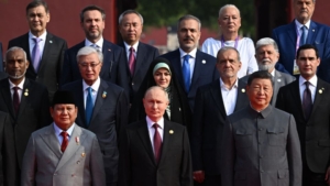 China denied using last week’s Beijing military parade to pitch Indonesia further to buy J-10C fighter jets, calling the event a commemoration and not a sales pitch.