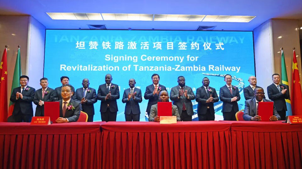         
        
            
            
        
    China, Zambia and Tanzania Seal $1.4 Billion Deal to Modernize Tazara Railway