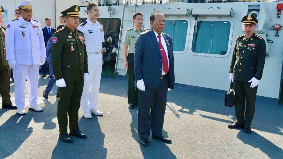         
        
            
            
        
    China-Built Frigate for Cambodia Clears Trials; Second Ship at 50%