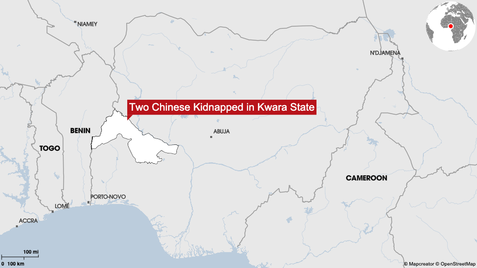         
        
            
            
        
    Kidnapping of Chinese Road Builders in Nigeria Underscores Rising Security Fears