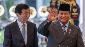 China’s political adviser Wang Huning Indonesia visit saw Prabowo reaffirm the one-China principle but bring no new deals.