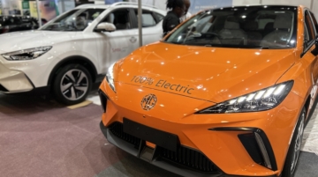 Electric vehicles on display in Kenya. Vested interests are slowing down the adoption of such vehicles across Africa. Photo / Njenga Hakeenah / CGSP