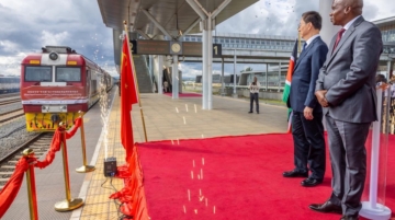 Kenya's Deputy President Kithure Kindiki with Han Zheng, the Vice President of the People’s Republic of China during the flag-off of the first consignment of exports to China under the Zero Tariff Agreement in this March 23, 2026 photo. Photo / @MITIKenya